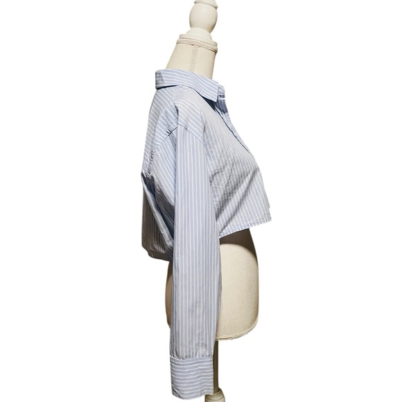 Reformation Blue and White Striped Willow Pajama Set Size Small - Picture 7 of 16